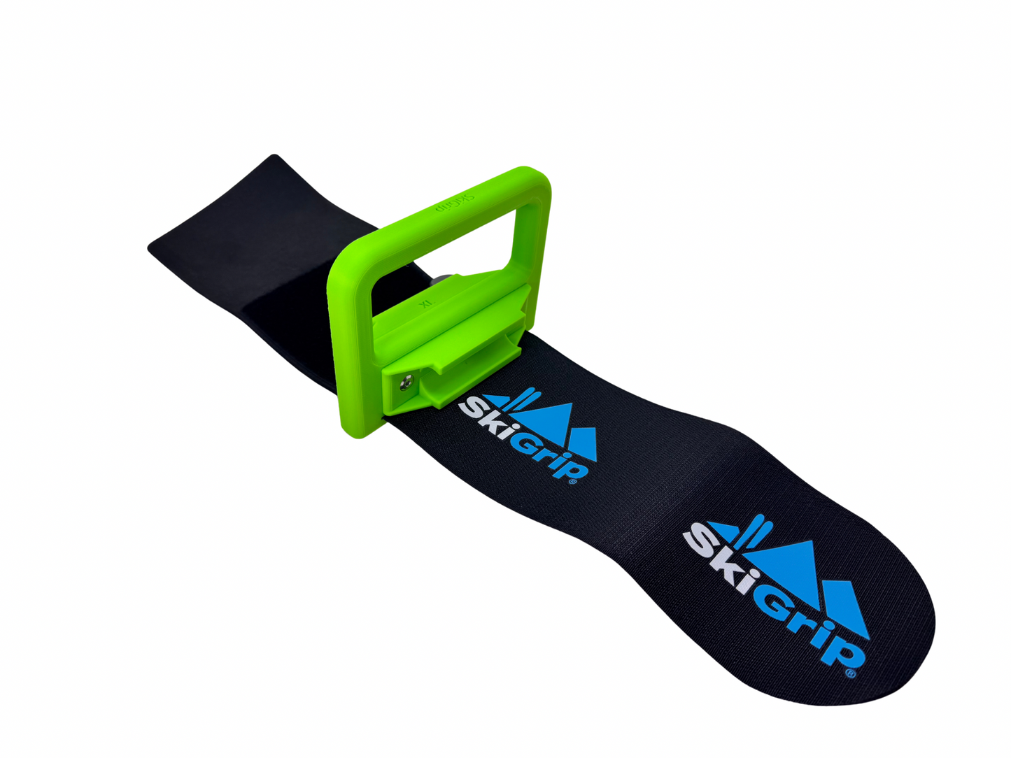 SkiGrip Limettengrün | Ski- und Skistockhalter.