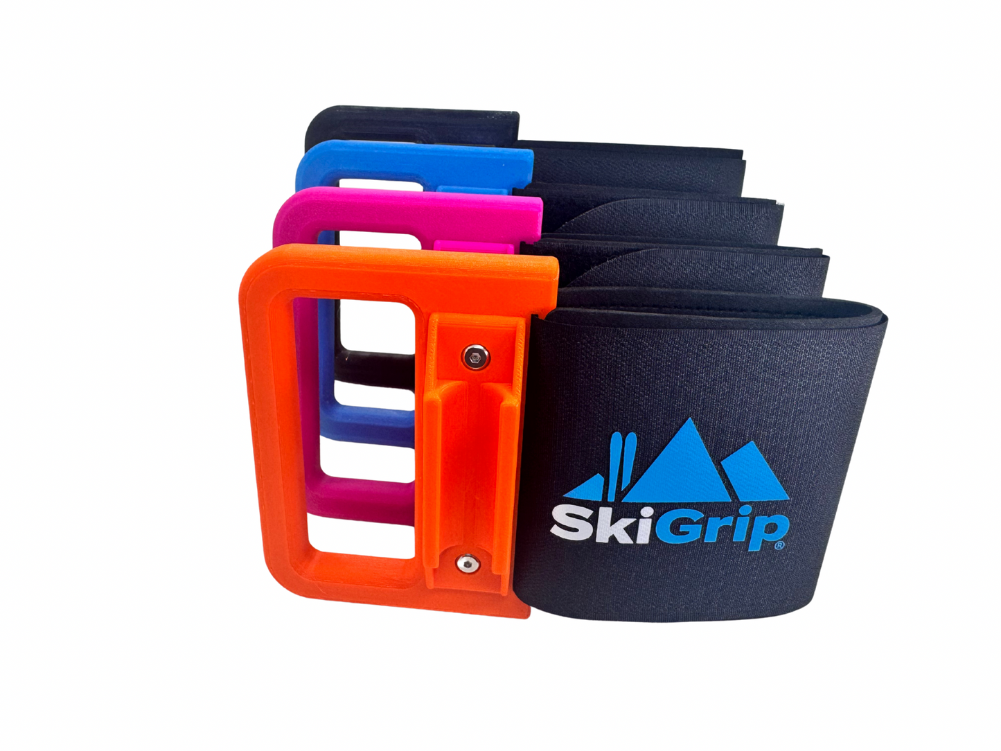 4er-Pack SkiGrip | Ski- und Skistockhalter.