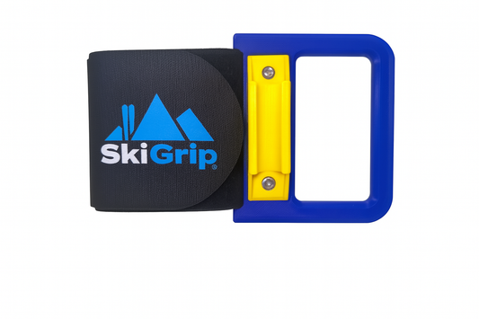 SkiGrip Personalizado 1 Stück | Skiträger und Skistockhalter.